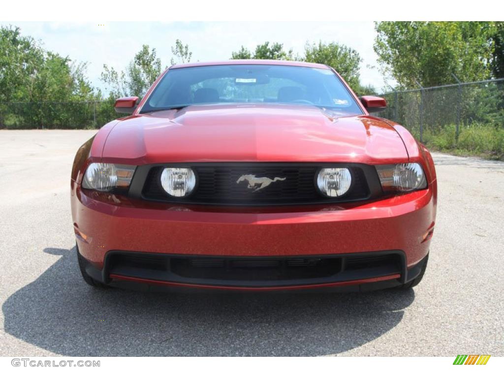 2011 Mustang GT Premium Coupe - Red Candy Metallic / Charcoal Black photo #9