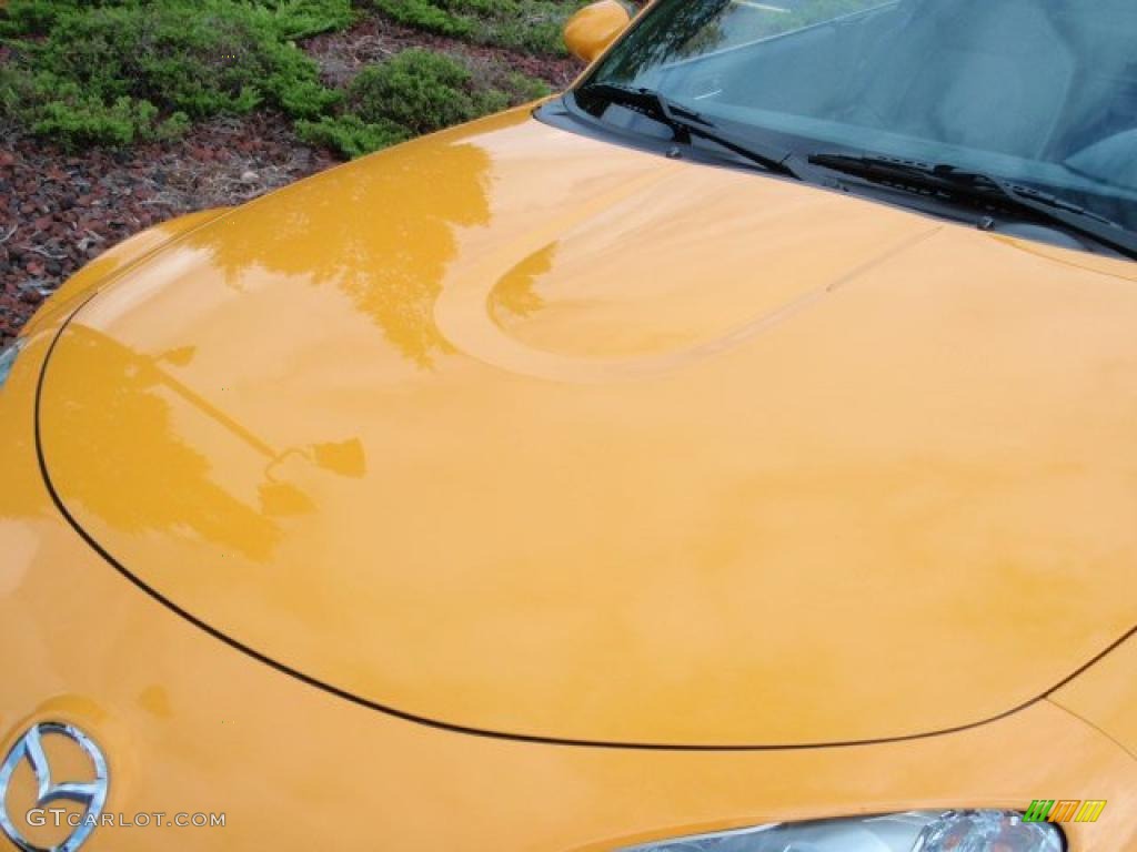 2009 MX-5 Miata Grand Touring Roadster - Competition Yellow / Black photo #6