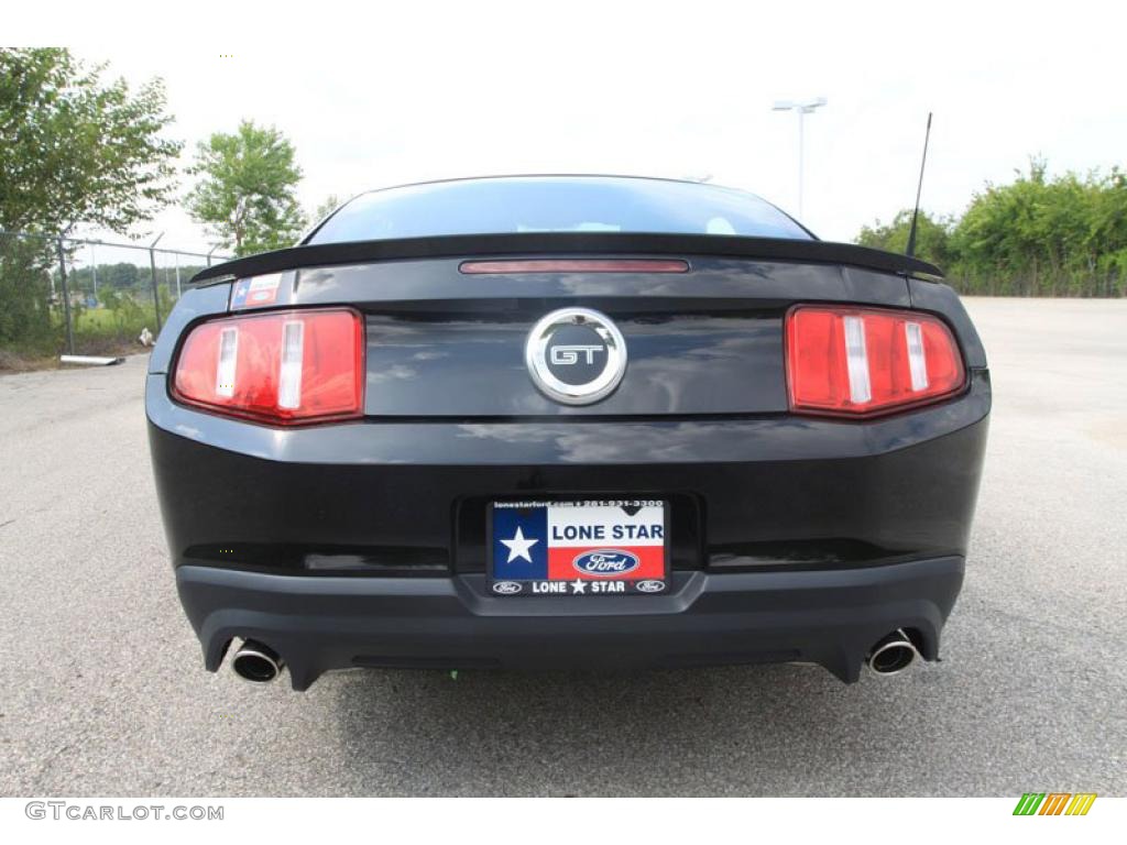2011 Mustang GT Premium Coupe - Ebony Black / Charcoal Black photo #11