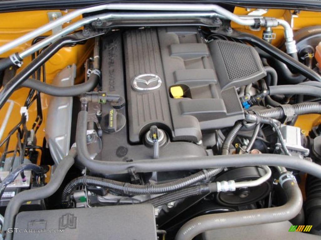 2009 MX-5 Miata Grand Touring Roadster - Competition Yellow / Black photo #22