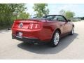 2011 Red Candy Metallic Ford Mustang V6 Premium Convertible  photo #3