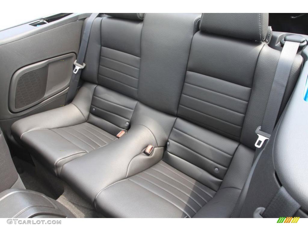 2011 Mustang V6 Premium Convertible - Red Candy Metallic / Charcoal Black photo #6