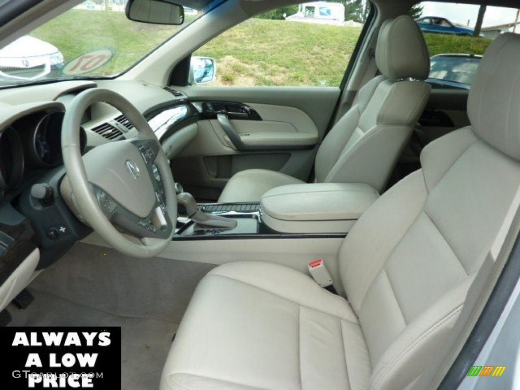 2007 MDX Technology - Billet Silver Metallic / Parchment photo #10