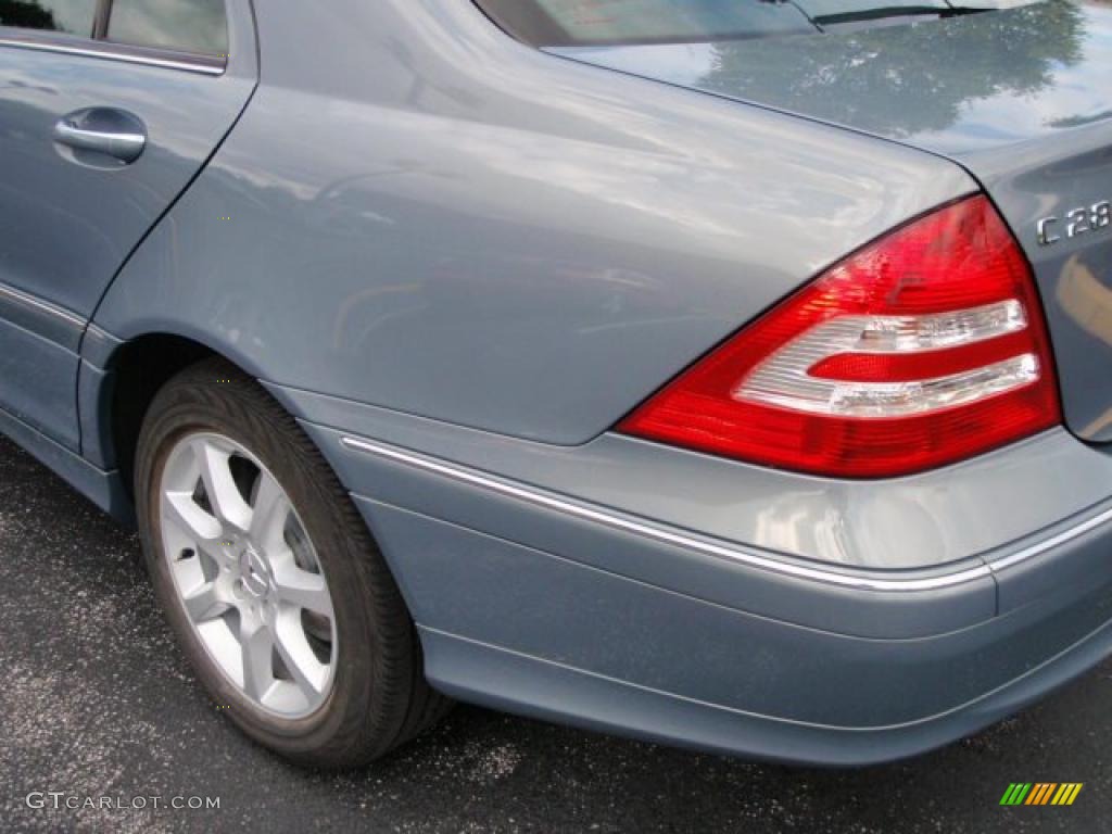 2007 C 280 4Matic Luxury - Granite Grey Metallic / Black photo #8