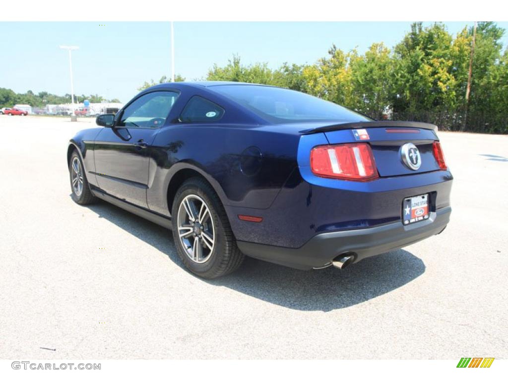 2011 Mustang V6 Premium Coupe - Kona Blue Metallic / Charcoal Black photo #12