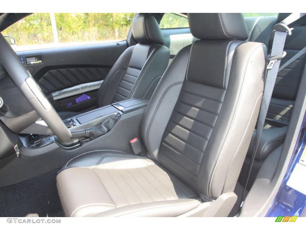 2011 Mustang V6 Premium Coupe - Kona Blue Metallic / Charcoal Black photo #5