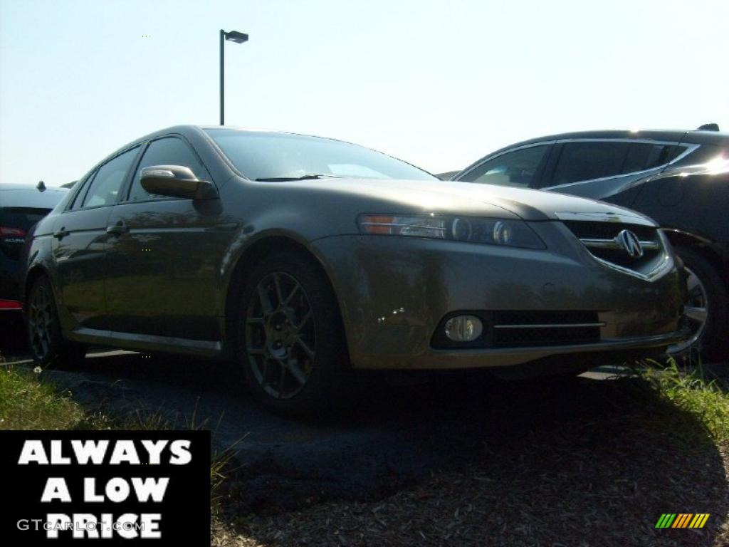 2008 TL 3.5 Type-S - Carbon Bronze Metallic / Ebony/Silver photo #1