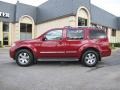 2008 Red Brawn Nissan Pathfinder LE  photo #4