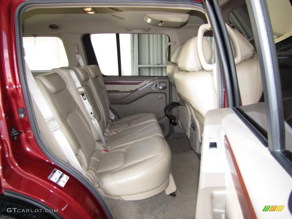 2008 Pathfinder LE - Red Brawn / Cafe Latte photo #10