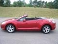2009 Rave Red Pearl Mitsubishi Eclipse Spyder GS  photo #2