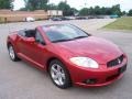 2009 Rave Red Pearl Mitsubishi Eclipse Spyder GS  photo #7