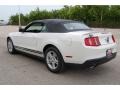 2011 Performance White Ford Mustang V6 Convertible  photo #2