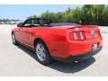 2011 Race Red Ford Mustang V6 Convertible  photo #12