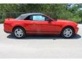 2011 Race Red Ford Mustang V6 Convertible  photo #18