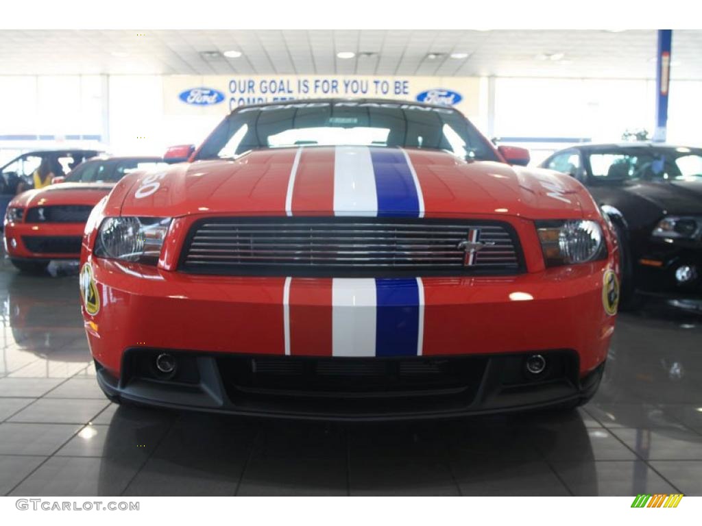 2011 Mustang GT Coupe Daytona 500 Official Pace Car - Race Red / Charcoal Black/Carbon photo #9