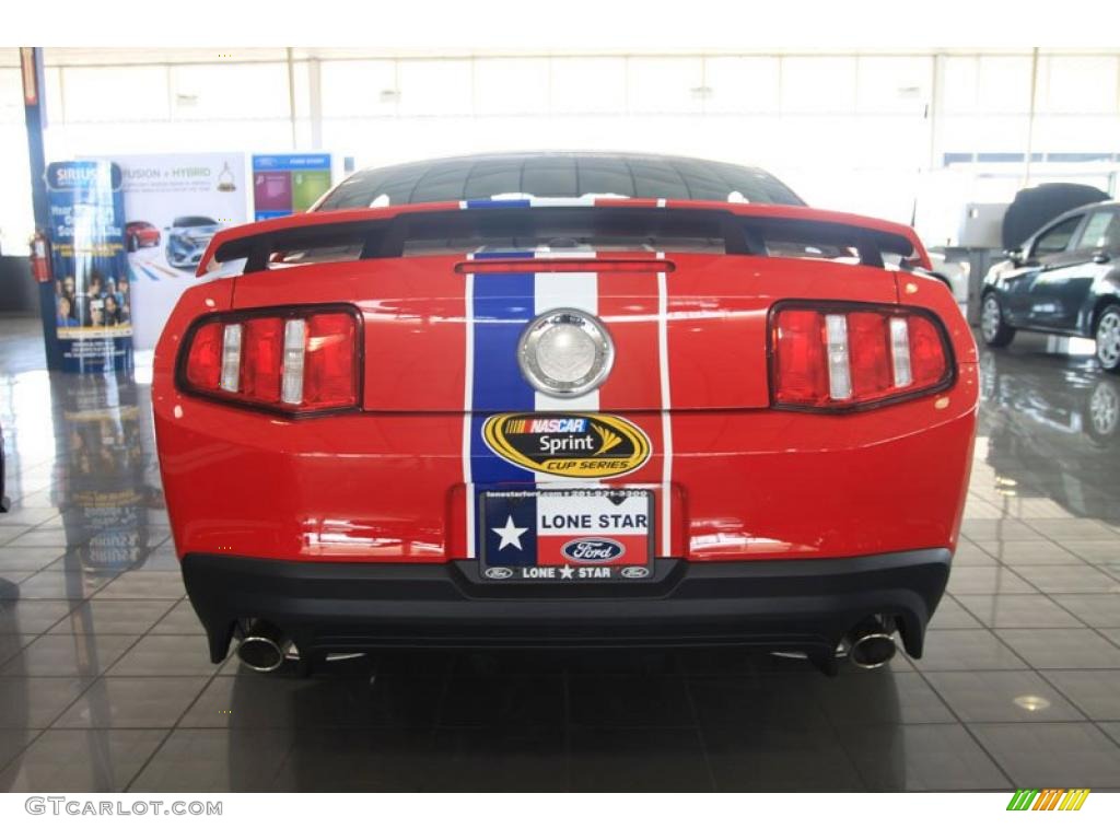 2011 Mustang GT Coupe Daytona 500 Official Pace Car - Race Red / Charcoal Black/Carbon photo #11