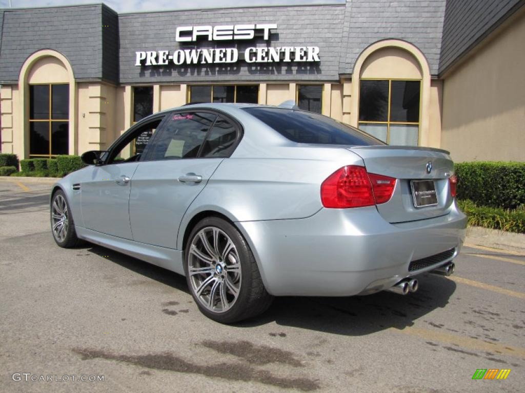 2009 M3 Sedan - Silverstone II Metallic / Black Novillo Leather photo #5