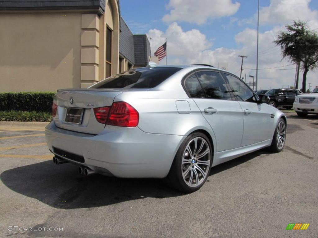 2009 M3 Sedan - Silverstone II Metallic / Black Novillo Leather photo #8