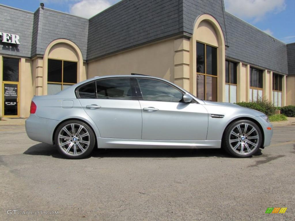 2009 M3 Sedan - Silverstone II Metallic / Black Novillo Leather photo #9