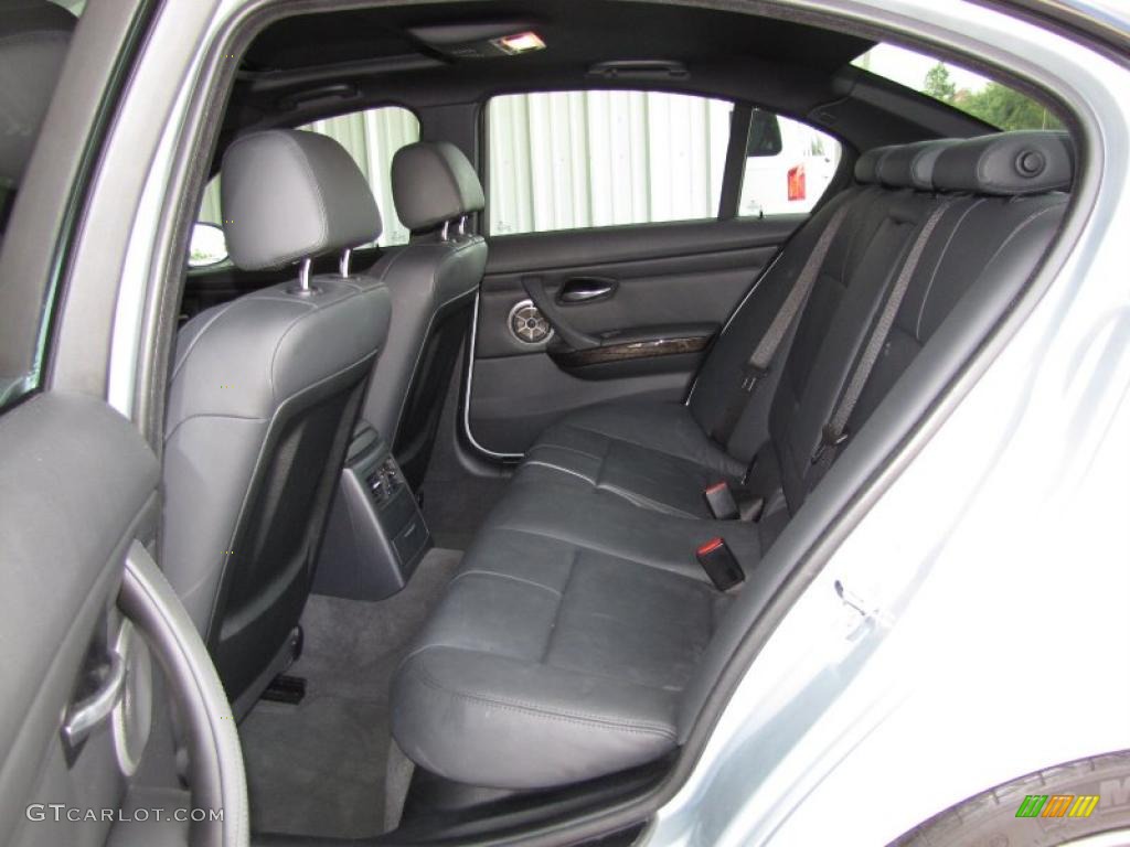 2009 M3 Sedan - Silverstone II Metallic / Black Novillo Leather photo #13
