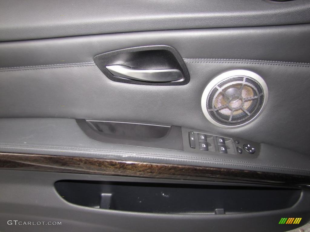 2009 M3 Sedan - Silverstone II Metallic / Black Novillo Leather photo #14