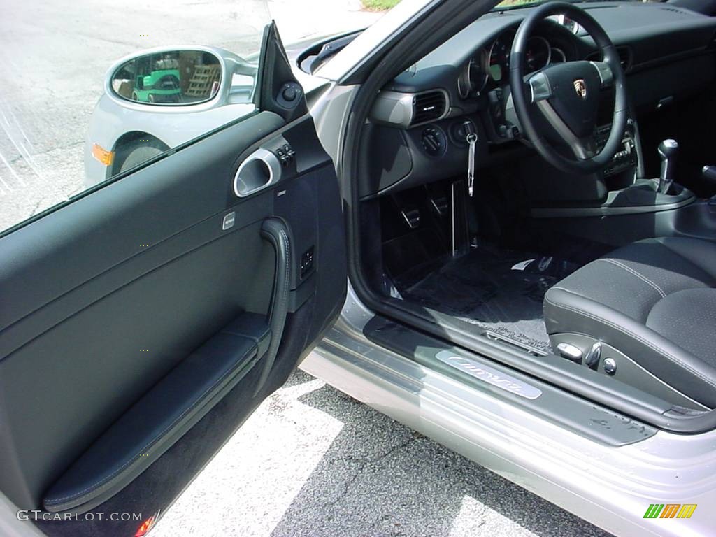 2007 911 Carrera Coupe - Arctic Silver Metallic / Stone Grey photo #9