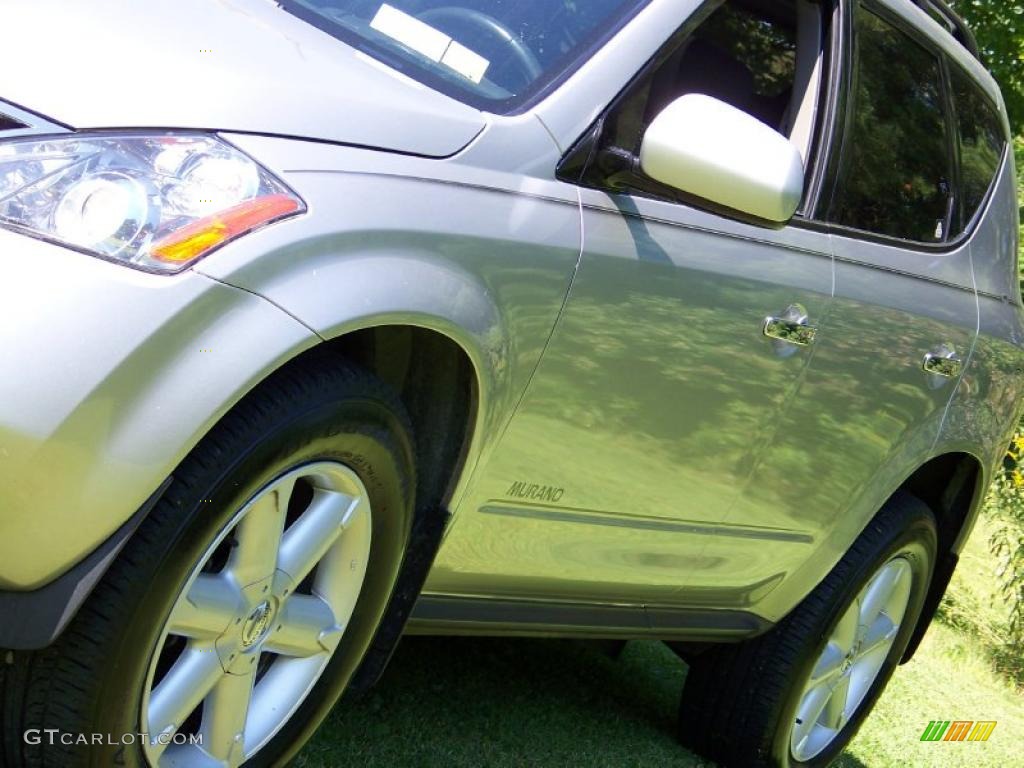 2005 Murano SE AWD - Platinum Metallic / Charcoal photo #11