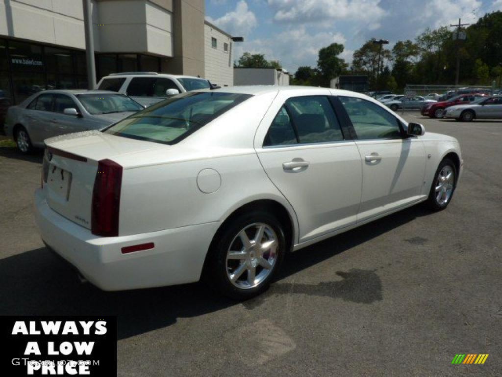 2007 STS 4 V6 AWD - White Diamond / Cashmere photo #7