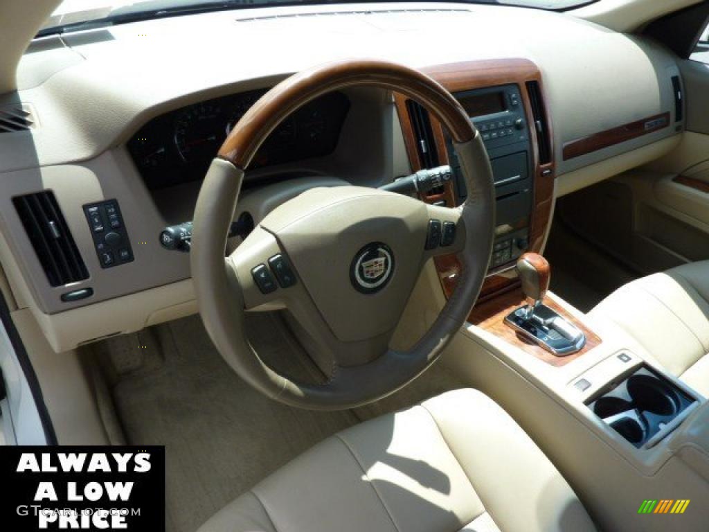 2007 STS 4 V6 AWD - White Diamond / Cashmere photo #11