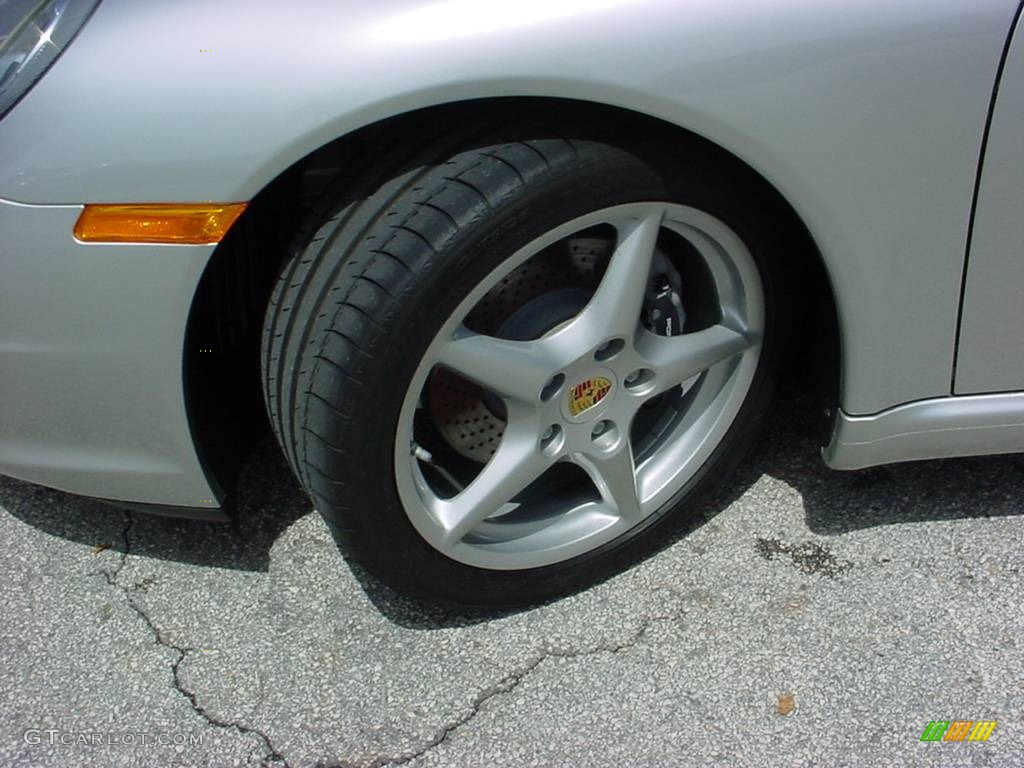 2007 911 Carrera Coupe - Arctic Silver Metallic / Stone Grey photo #16