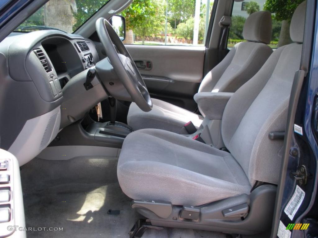 2001 Montero Sport LS - Royal Blue Pearl / Gray photo #12