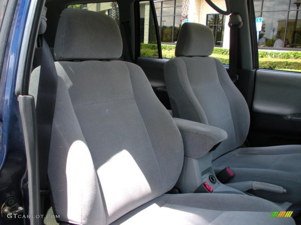 2001 Montero Sport LS - Royal Blue Pearl / Gray photo #17