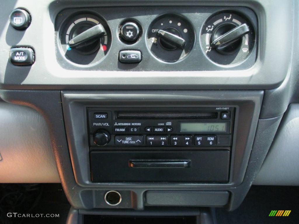 2001 Montero Sport LS - Royal Blue Pearl / Gray photo #22