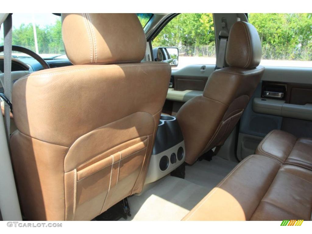 2005 F150 King Ranch SuperCrew 4x4 - Dark Stone Metallic / Tan photo #25