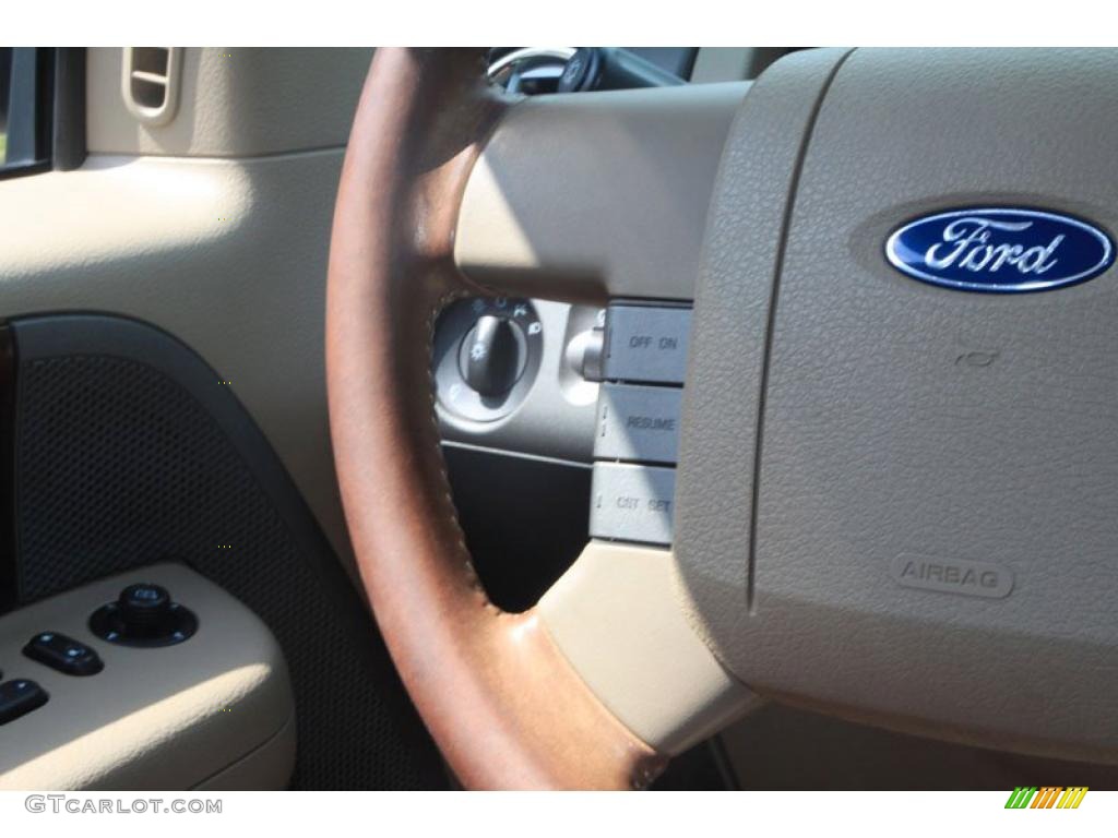 2005 F150 King Ranch SuperCrew 4x4 - Dark Stone Metallic / Tan photo #30