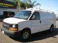 Summit White - Express 1500 Commercial Van Photo No. 3