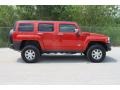 2007 Victory Red Hummer H3   photo #2