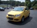 2010 Summer Yellow Chevrolet Aveo Aveo5 LT  photo #3