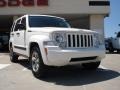 2008 Stone White Jeep Liberty Sport  photo #1