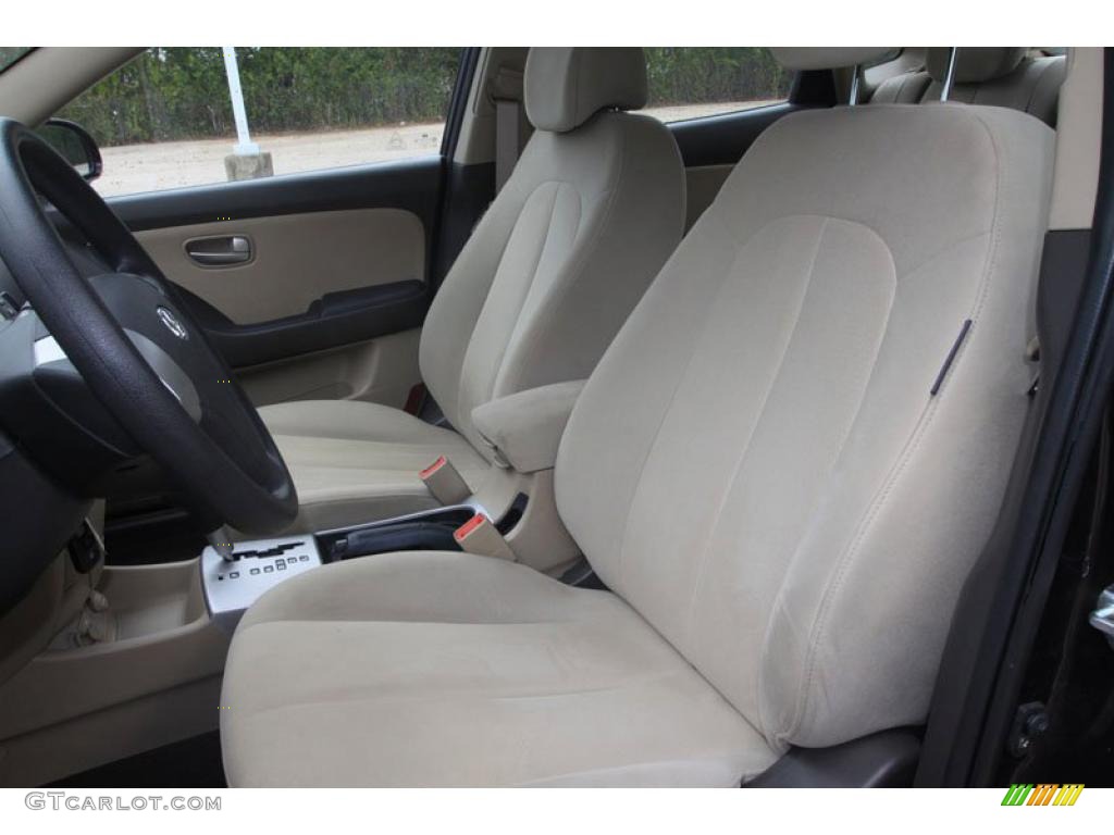 2009 Elantra GLS Sedan - Purple Rain / Gray photo #5