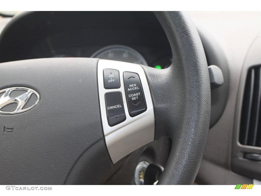 2009 Elantra GLS Sedan - Purple Rain / Gray photo #23