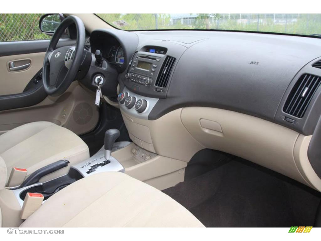 2009 Elantra GLS Sedan - Purple Rain / Gray photo #24