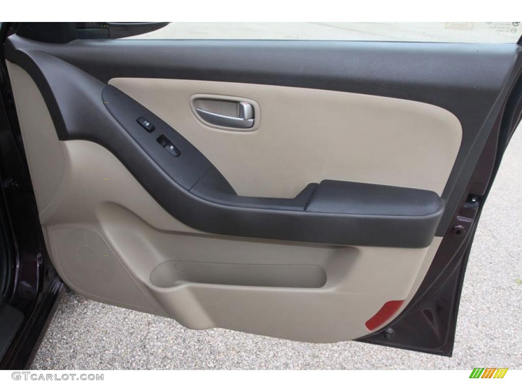 2009 Elantra GLS Sedan - Purple Rain / Gray photo #25