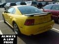 2004 Screaming Yellow Ford Mustang Mach 1 Coupe  photo #3