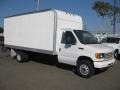 Oxford White 2006 Ford E Series Cutaway E450 Commercial Moving Truck