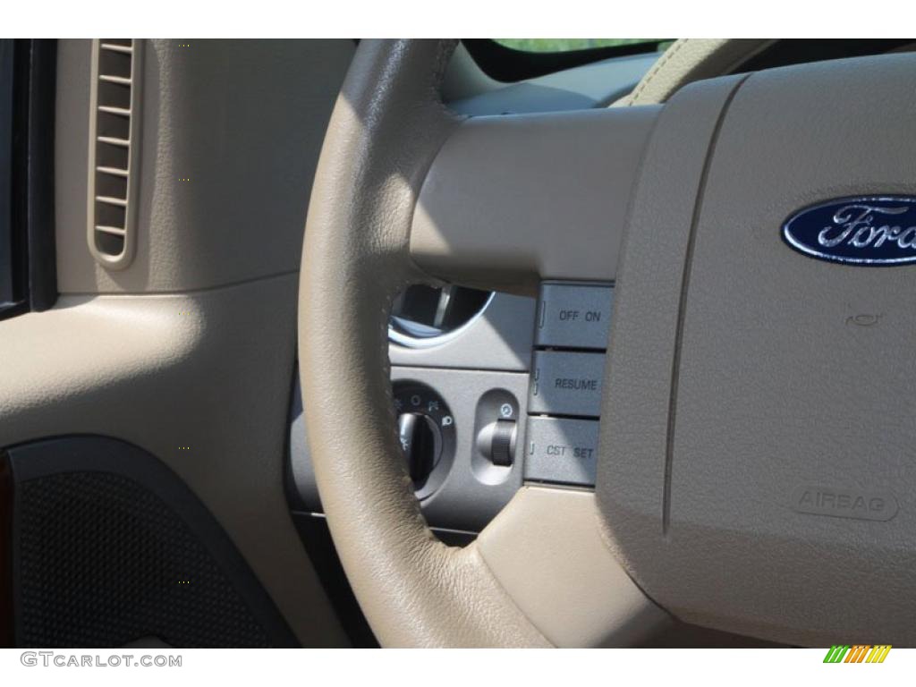 2006 F150 XLT SuperCrew - Dark Toreador Red Metallic / Tan photo #26