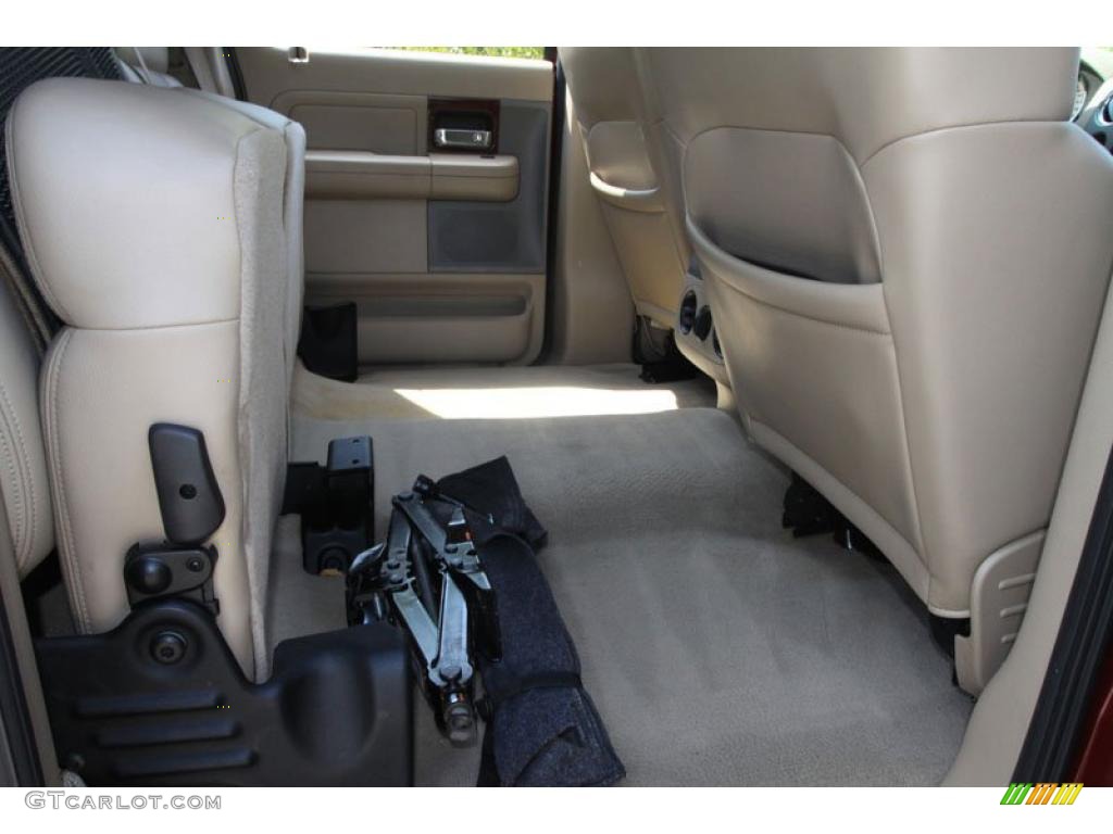 2006 F150 XLT SuperCrew - Dark Toreador Red Metallic / Tan photo #27