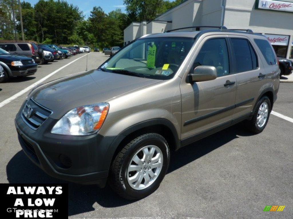 2006 CR-V EX 4WD - Sahara Sand Metallic / Ivory photo #3