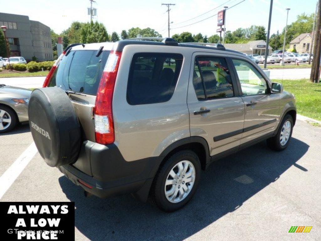 2006 CR-V EX 4WD - Sahara Sand Metallic / Ivory photo #7