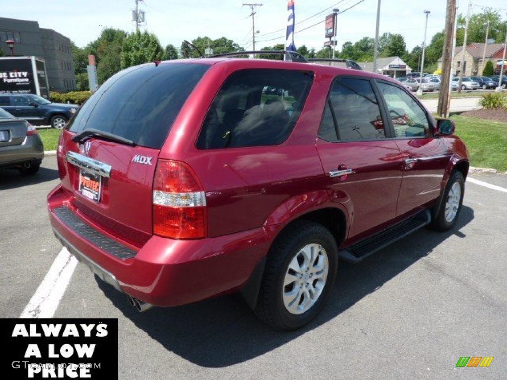 2003 MDX  - Redrock Pearl / Saddle photo #7